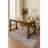 Abstract Block Linen Cream Indoor High-Low Area Rug-1969368607