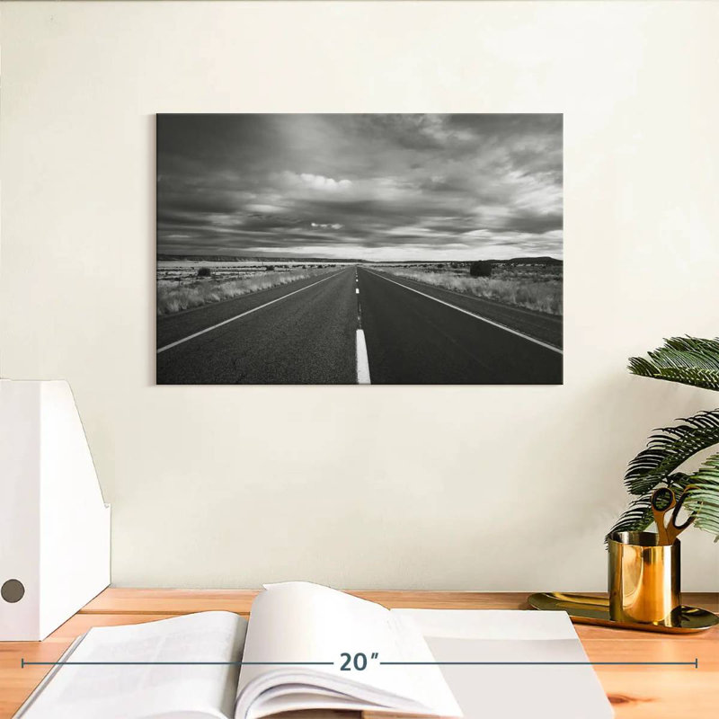 Mehar Open Roads, 8" H x 12" W