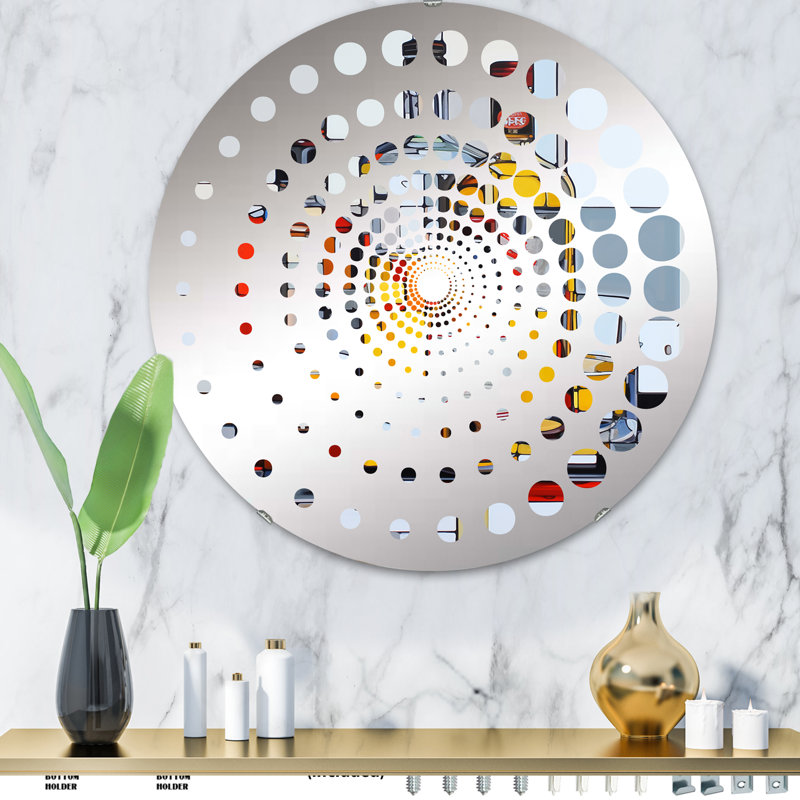 Edrock Circle Mirror, 31.4" x 31.4"