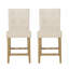 Ensemble de 2 tabourets de comptoir capitonnés contemporains en tissu, 26 po-1430993405-1430993347