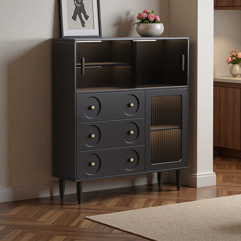 Mid ancient style sideboard cabinet