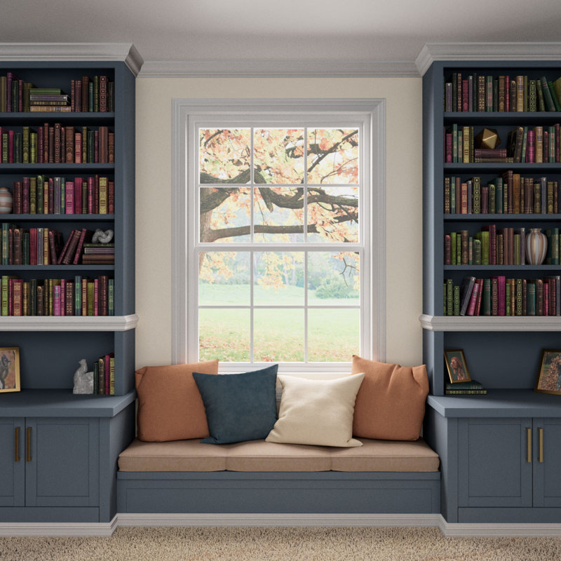 White Finger-Joint Pine Crown Moulding 96" Length