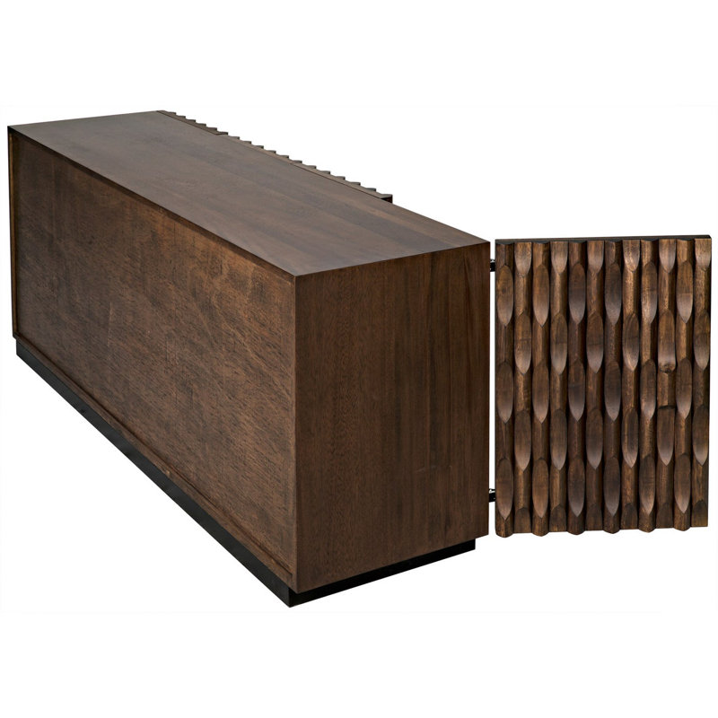 Alameda 81.5'' W Solid Wood Sideboard