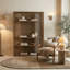 Opal Solid Wood Bookcase