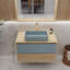 Meuble-lavabo avec plateau en bois et vasque Aeda-112575059