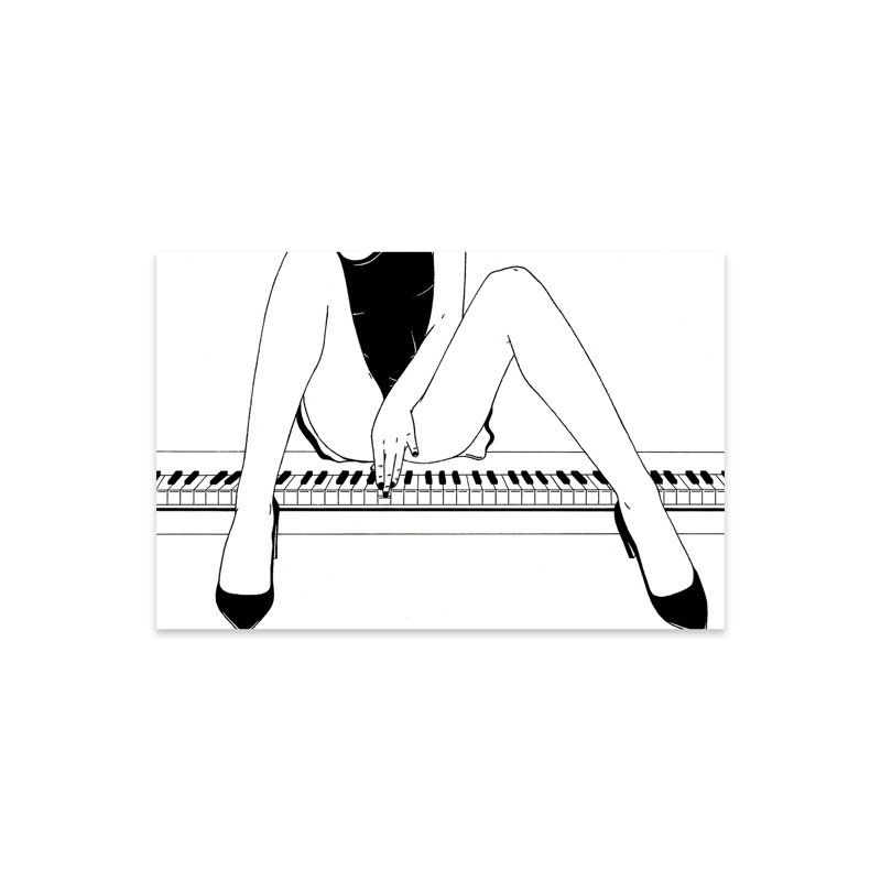 «Delicate» par Filippo Spinelli - impression sans cadre, H 24 po x l 16 po x P 0,25 po