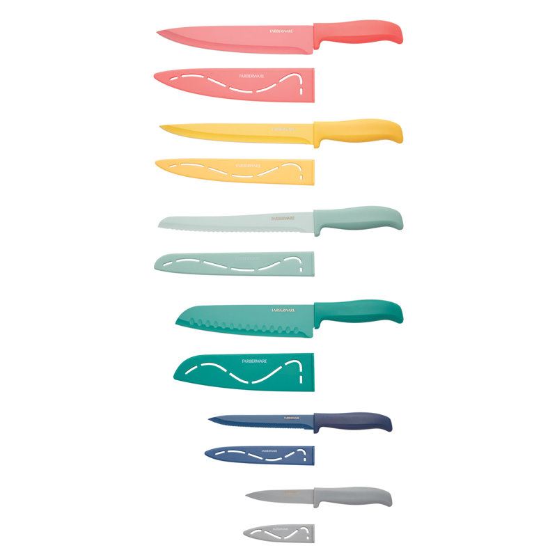 Farberware 12-Piece Resin Knife Set