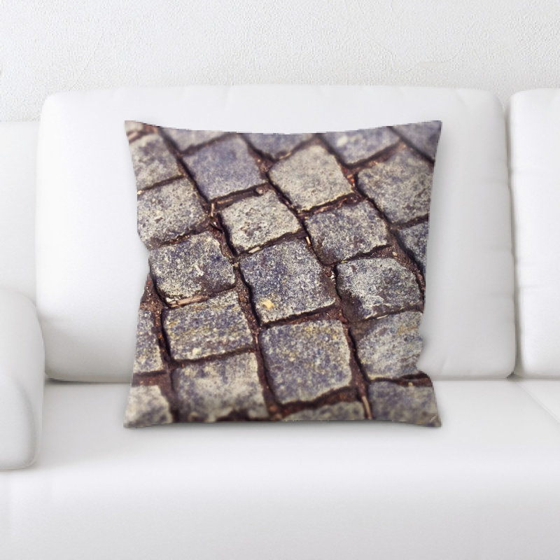Coussin décoratif pavé