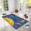 Tapis luxueux, 100% polyester, 70,9 po x 110,2 po | Éponge stratifiée anti-dérapante 740 g / m² pour le confort | Antibactérien, facile à nettoyer, lavable à la machine | Parfait pour le salon et la chambre à coucher-2090837162
