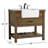 Booneville 36'' Single Bathroom Vanity with Carrara Marble Top-927202691