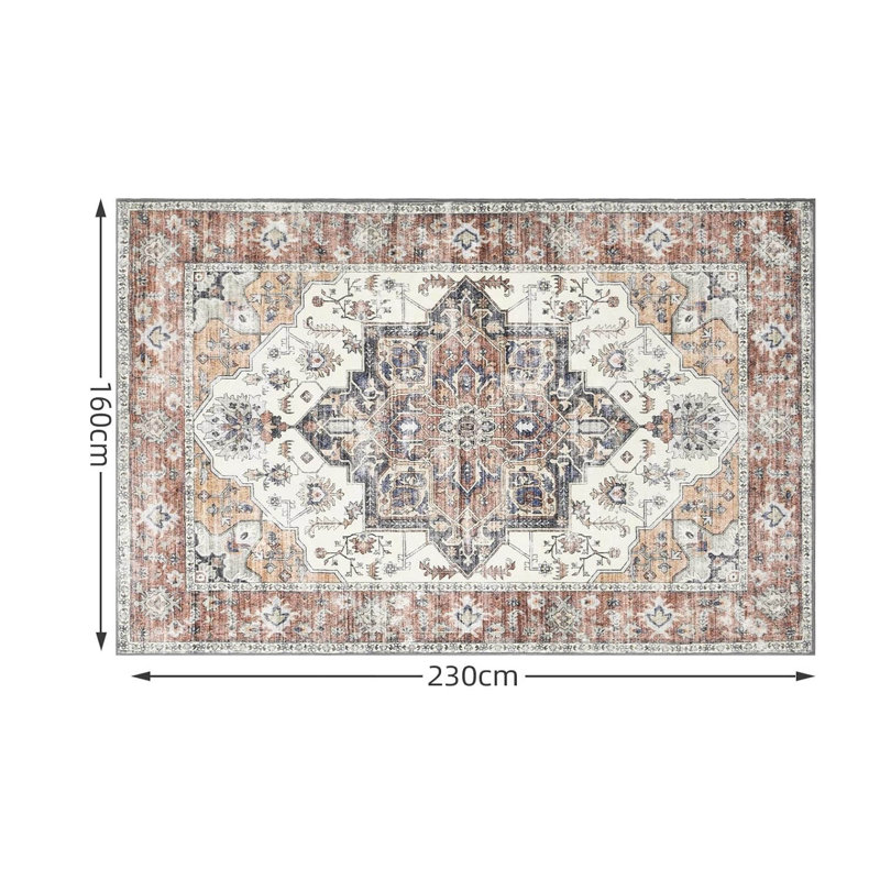Machine Braided 230cm X 160cm Area Rug