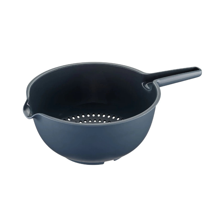 Gefu Preparo Set of 4 Mixing Bowls with Egg Yolk Separator - Black
