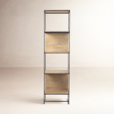 Sagan Narrow Etagere Bookcase