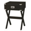 Table de bout blanche avec tiroir de rangement - Base pratique et attrayante en bois moderne pour chambres-948251260