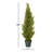 Artificial Arborvitae Topiary Tree, Realistic Fake Tree Potted Plant, Dark Green Round Growers Pot-1775326910