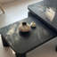 Table basse rétro légère et luxueuse