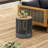 Outdoor Patio Lounge Chairs With Adjustable , Grey Rope, And Beige Cushions, All - Weather Low Maintenance : Chaise Compact Woven Side Table, Solution