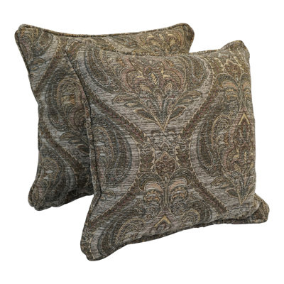 Coussin Jacquard Chenille