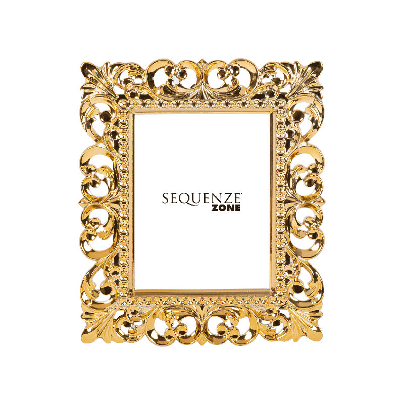 Embossed Picture Frame, Gold