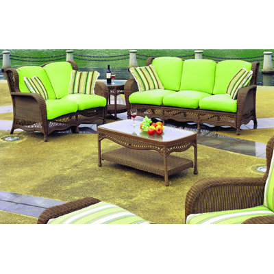 6 - Person Patio Conversation Set with Cushions
