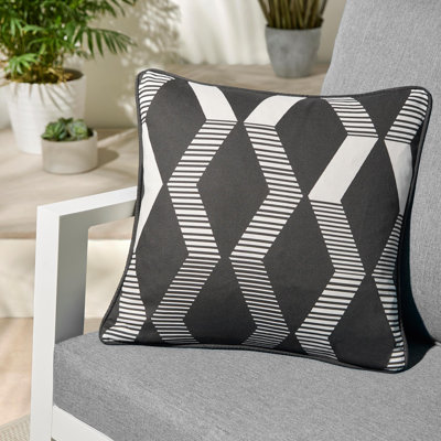 Rico Geometric Square Throw Filled Cushion