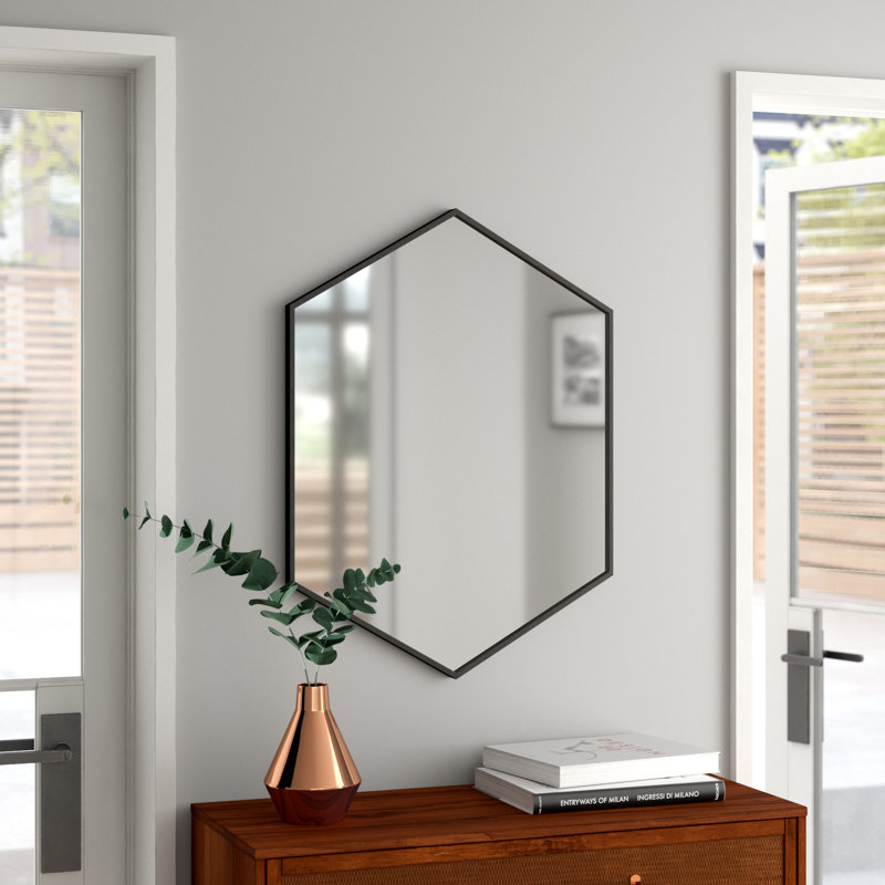 Miroir Breckler, Noir, 31 po x 22 po