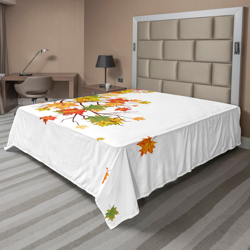 Drap-housse Ambesonne, Drap plat pour très grand lit californien