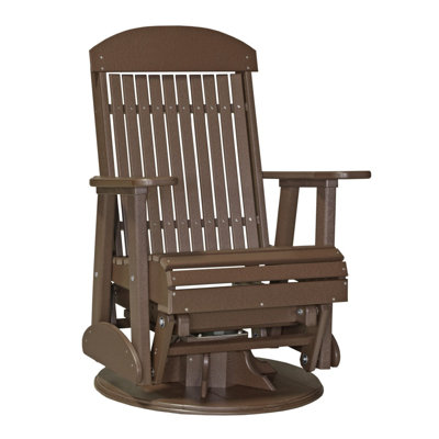 Fauteuil oscillant pivotant adirondack Tanuja