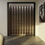 Crebessa 20 Bottle Wine Bottle Rack Silver