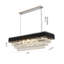 Lustre en cristal 14 lumières Mellissa -194098925