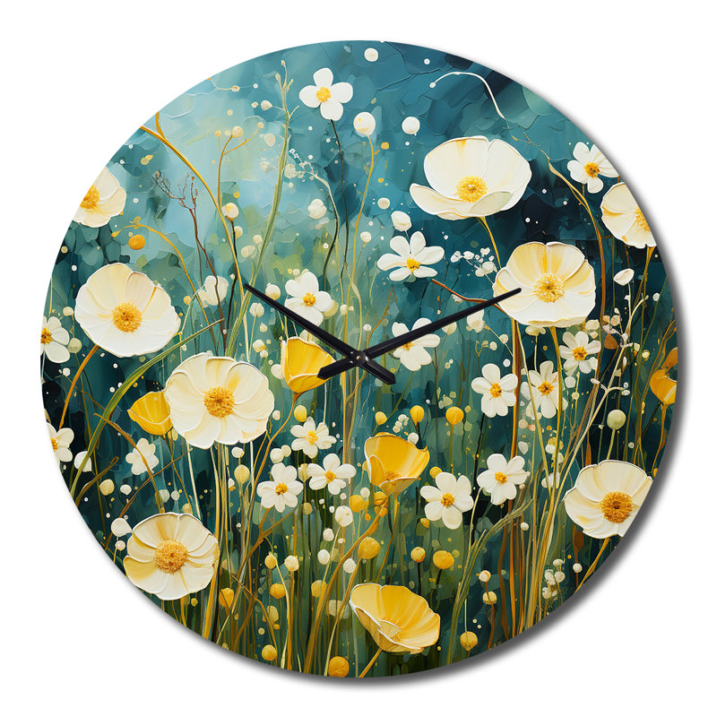 Horloge murale en métal, Grand