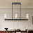 Boydtown 3 - Light Dimmable Chandelier Linear Chandelier Kitchen Chandelier Over Island For Dining Room Kitchen Island