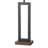 Rogina 28.5" Black Metal Table Lamp Set with USB Type-C Ports and Built-in Outlet-113301797-113301796