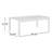 Magers Aluminum and Tempered Glass Outdoor Coffee Table-1915019086