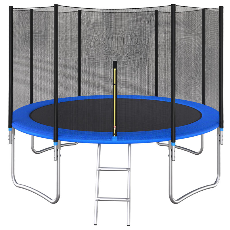 FILET DE SÉCURITÉ EXTÉRIEUR DE 12 PI TRAMPOLINE AVEC Cerceau de basketball