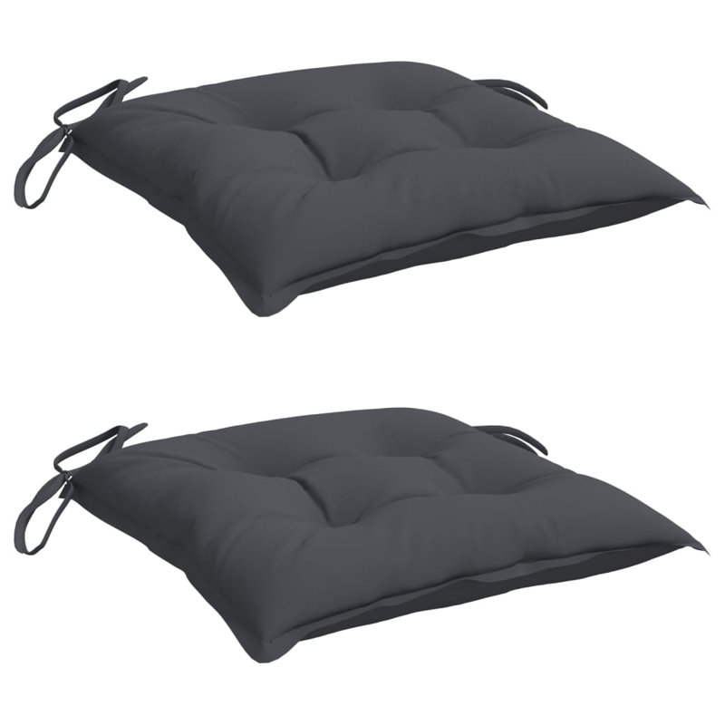 Outdoor Seat Cushion, Anthracite, 2.8" H x 19.7" W x 19.7" D
