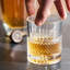 Verre à whisky rotatif Viski Revolve, verre bourbon unique, verre à cocktail à l'ancienne, verre scotch taillé en cristal, ensemble de 1, 10 oz