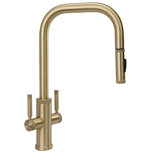 Fulton Industrial 2 Handle Plp Pulldown Faucet - Toggle Sprayer