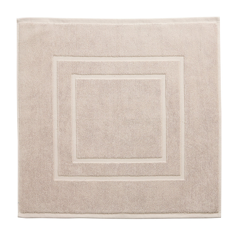 Brixton 100% Cotton Towelling Mat, Pebble