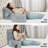 Reading Pillow For Sitting In Bed Adult, Back Pillow With Arms For Bed Sitting Up, Backrest Chair Pillow For Reading, Watching,resting/watching Tv On Couch Or Floor