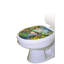 Décalcomanie de siège de toilette Thogs de Moonlight Frogs - couvercles de toilette en vinyle-4321517
