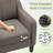 29.9" Wide Mid-Century Upholstered Premium Fabric Chair,Sofa-1632515539-1632515370