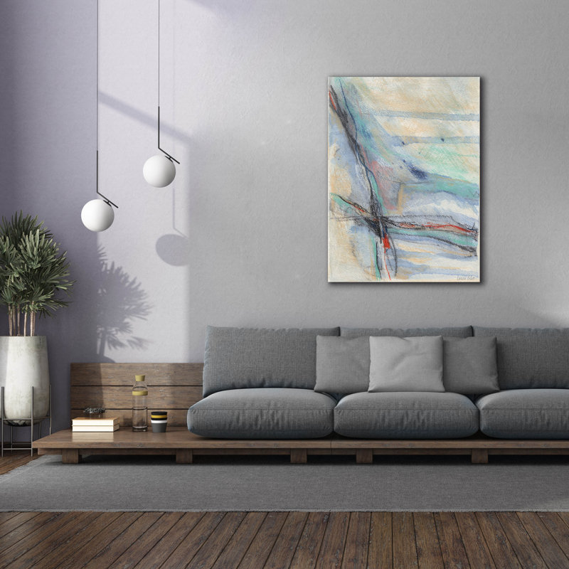 Toile épique Graffiti «Cracking Open 1» par Laura Gibson, 40 po x 54 po