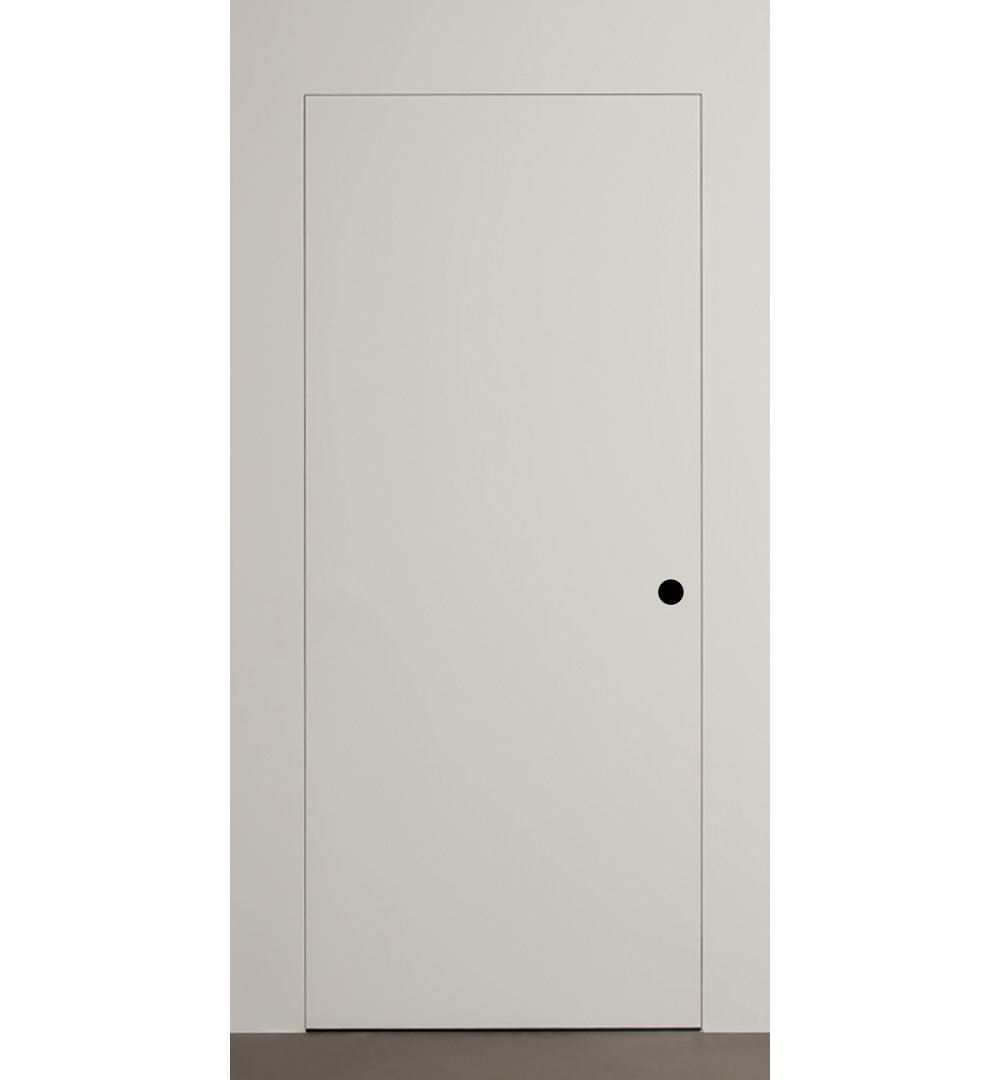 Invisible Frameless Door Manufactured Wood Solid Core Reverse Interior Door Belldinni 