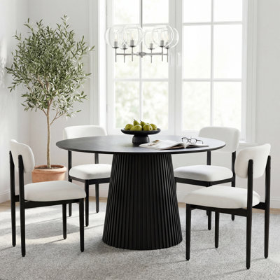 Ensemble de table de salle à manger Chynthia pour 4 personnes