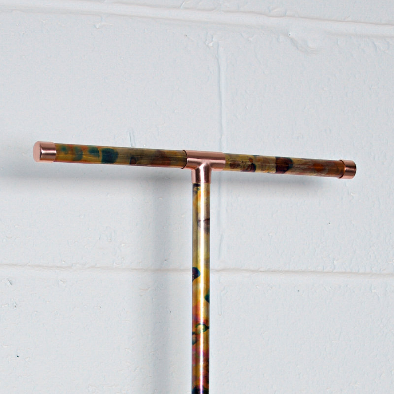 Metal Jewellery Stand +, 20cm H x 30cm W x 10cm D