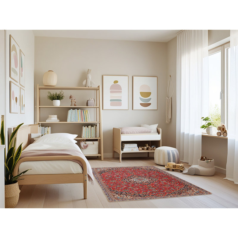 Ella-Mai Oriental Indoor Rug, Rectangle 3' x 5'