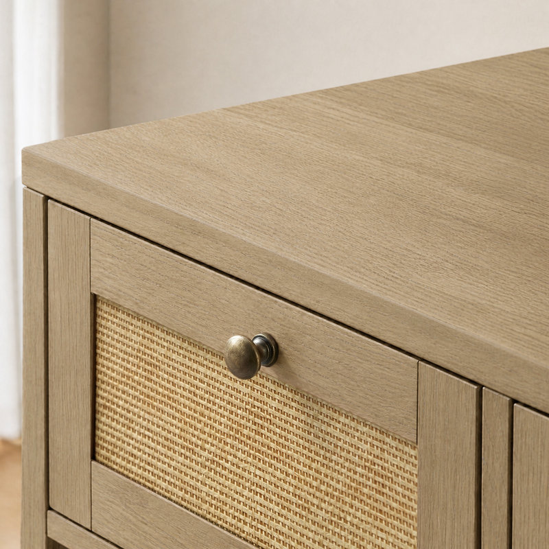 Ensemble de meubles de caisse pour chien de ferme 2 pièces avec armoire de rangement Gianna, Chêne, Porte coulissante droite