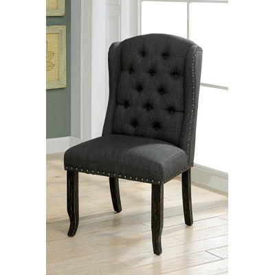 Aiden-Lee 20'' H Tufted Upholstered Side Chair