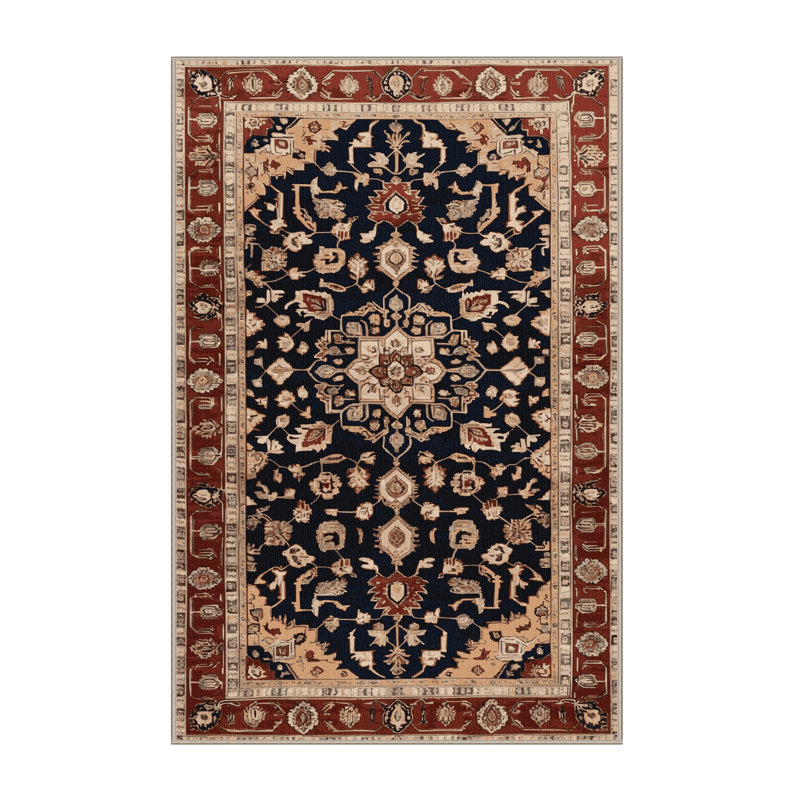Tapis brun lavable à la machine, Tapis de couloir 2 pi x 5 pi